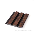 Papan dinding hiasan 3d dinding panel kayu pelapisan kayu